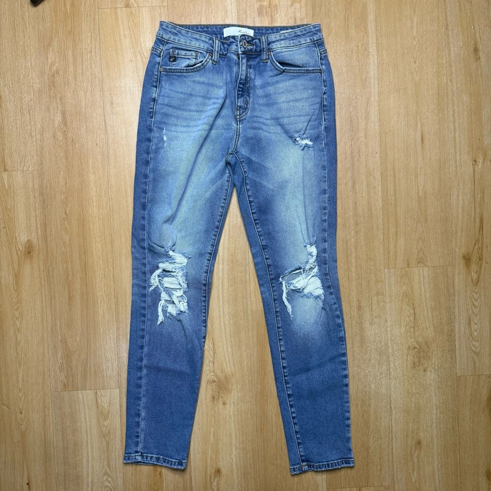 KanCan Light Blue Skinny Jeans Size 5/26